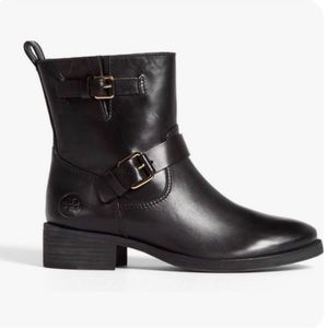 Tory Burch Moro Bennie Leather Ankle Boot Size 10